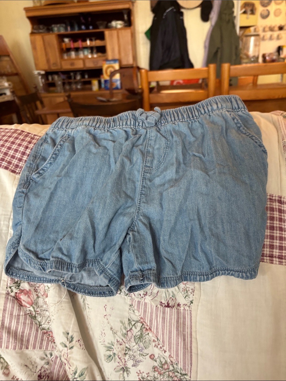 The Children's Place Light Blue Denim Jean Shorts